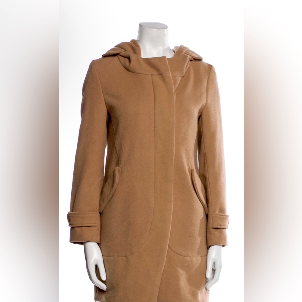 Max Mara Wool Coat with Hood